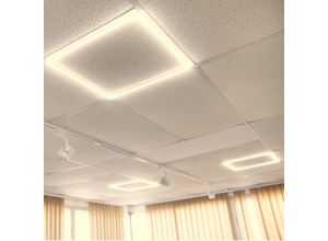 8435523828800 - Jandei - 2x Luminous Frame led -Panel 60x60 cm 48W 4800 Luxos (= 250 w) Weißes Licht 3000K -Fehldeck