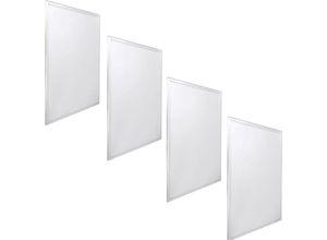 8435523829890 - Jandei - Pack x 4 led -Panel 60x60cm 48W 6000K Retroilumined 3840LUM Weißer Rahmen für die Branchenplatte des Armstrong Hotel Type Type Typ