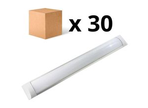 8435523837925 - Jandei - Packen Sie 30 led -Slim -Streifen mit integrierten led -Streifen 36W kaltem Weiß 6000k 1200 mm