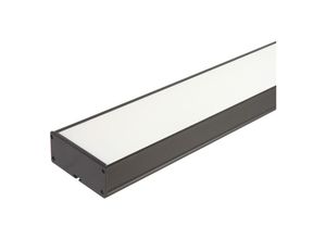 8435523846996 - Jandei - PVC Linear Strip 18W 600x100mm Oberfläche Hang 4200K IP20 Schwarzer Rahmen