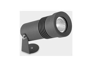8435526865499 - Leds-c4 - leds C4 Micro Ø70mm Outdoor LED-Anzeigeleuchte Urban Grey IP65 IK04 3000K