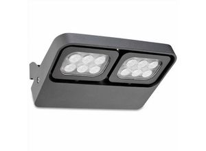 8435526866243 - Forlight - wandleuchte IP54 april led 11 w 3000 k urban grau 1084 lm