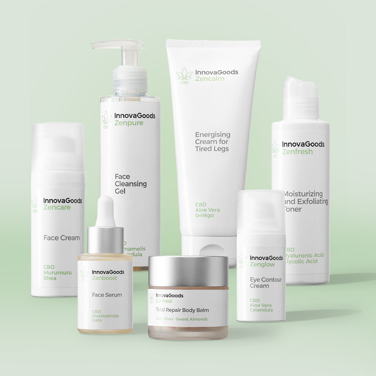 8435527827281 - Pack Gesichts- und Körperpflege-Routine CBD InnovaGoods