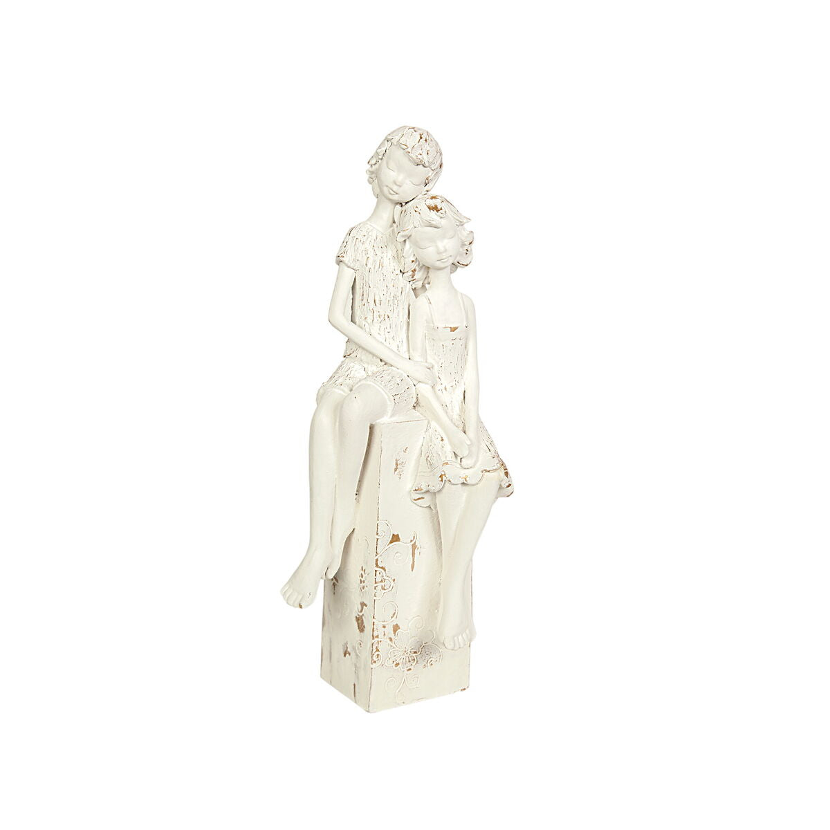 8435547191553 - Decorative Figure White Resin Kids 15 x 39 x 12 cm