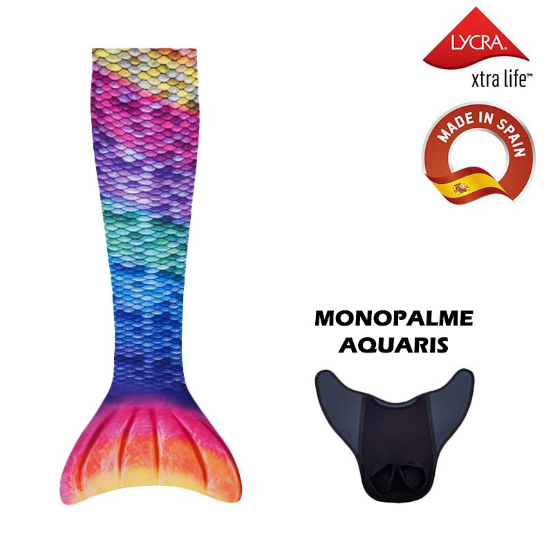 8435554430010 - Meerjungfrau-Kostüm mit Monoflosse Aquaris Kuaki Mermaids 8435554430010 - Meerjungfrau-Kostüm mit Monoflosse Aquaris Kuaki Mermaids