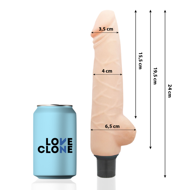 8435565903091 - - HARALD SELBSTSCHMIERENDER VIBRATOR 24 CM -O- 4 CM
