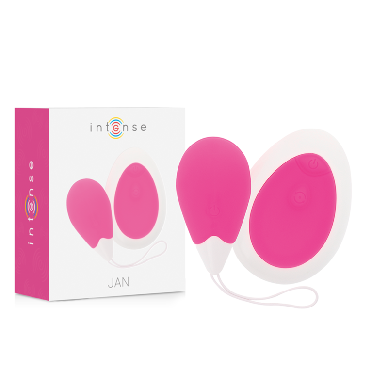 8435565908041 - INTENSE - JAN EGG VIBRATOR FERNBEDIENUNG ROSA