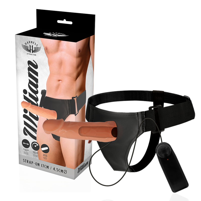 8435565909956 - - WILLIAN HOLLOW RNES MIT VIBRATOR 17 CM -O- 45 CM