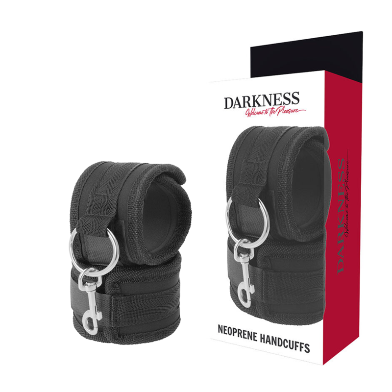 8435565911942 - DARKNESS - HANDSCHELLEN AUS NEOPREN