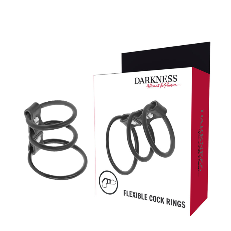 8435565912079 - DARKNESS - SET AUS 3 FLEXIBLEN PENISRINGEN