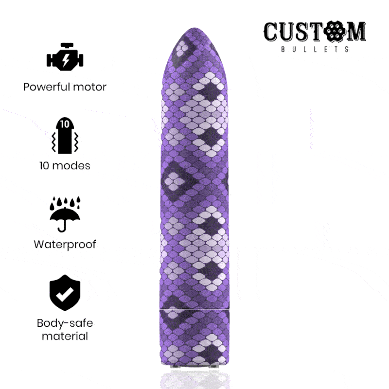 8435565912314 - - RECHARGEABLE SNAKE PURPLE MAGNETIC BULLET 10V 8435565912314 - - RECHARGEABLE SNAKE PURPLE MAGNETIC BULLET 10V