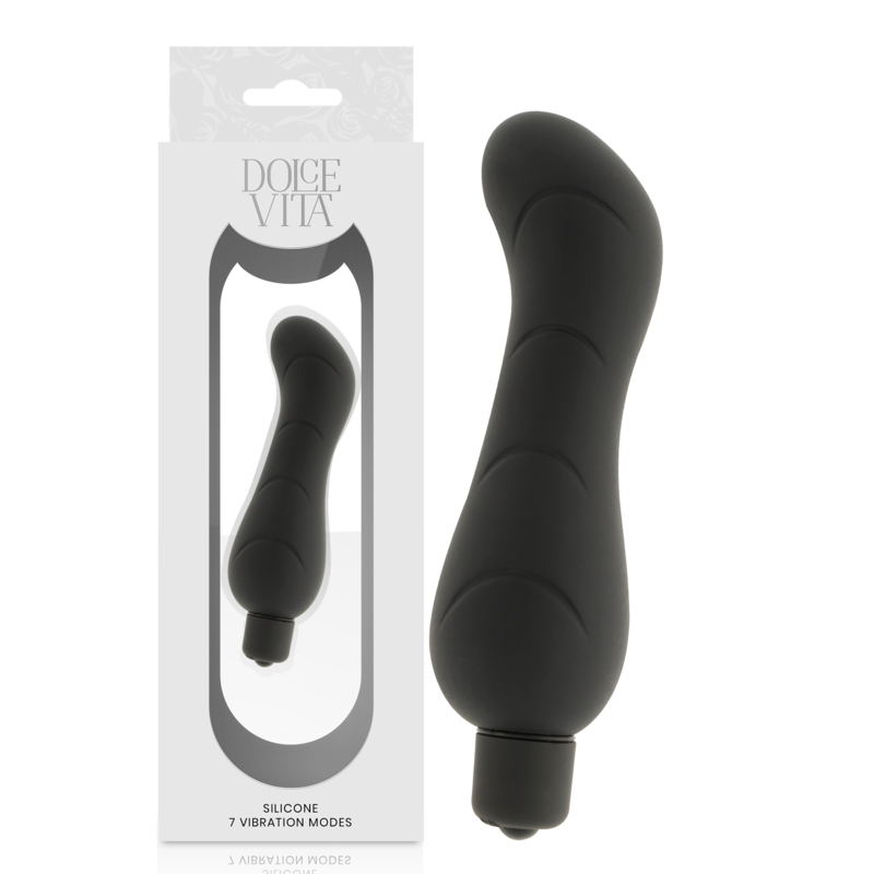 8435565913076 - DOLCE VITA - G-SPOT BLACK SILICONE