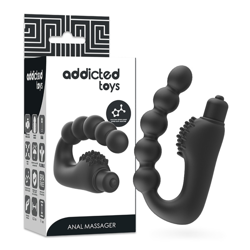 8435565913526 - - ANAL-MASSAGER PROSTATIK MIT VIBRATION