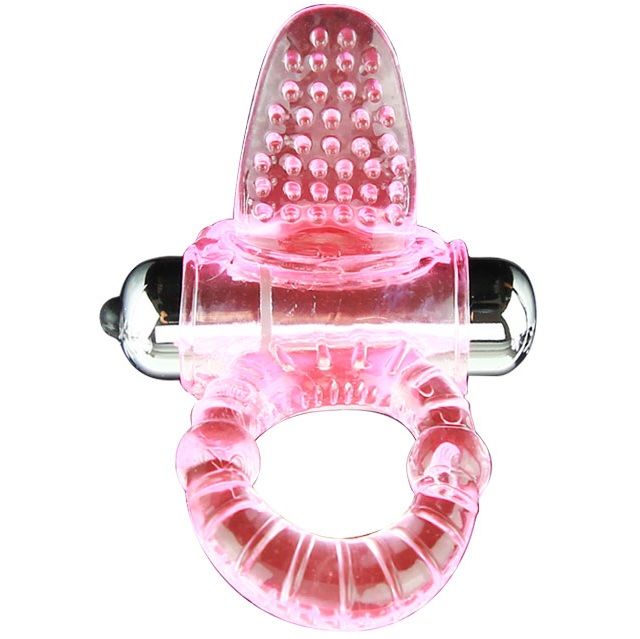 8435565917012 - BAILE - SWEET ABS 10 RHYTHMS RING ROSA VIBRATOR PENISRING