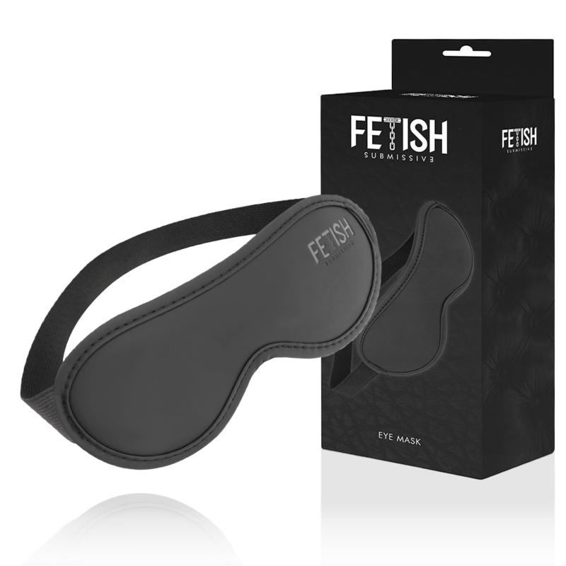 8435565925079 - FETISH SUBMISSIVE - VEGANE LEDERMASKE II MIT NOPRENE-FUTTER