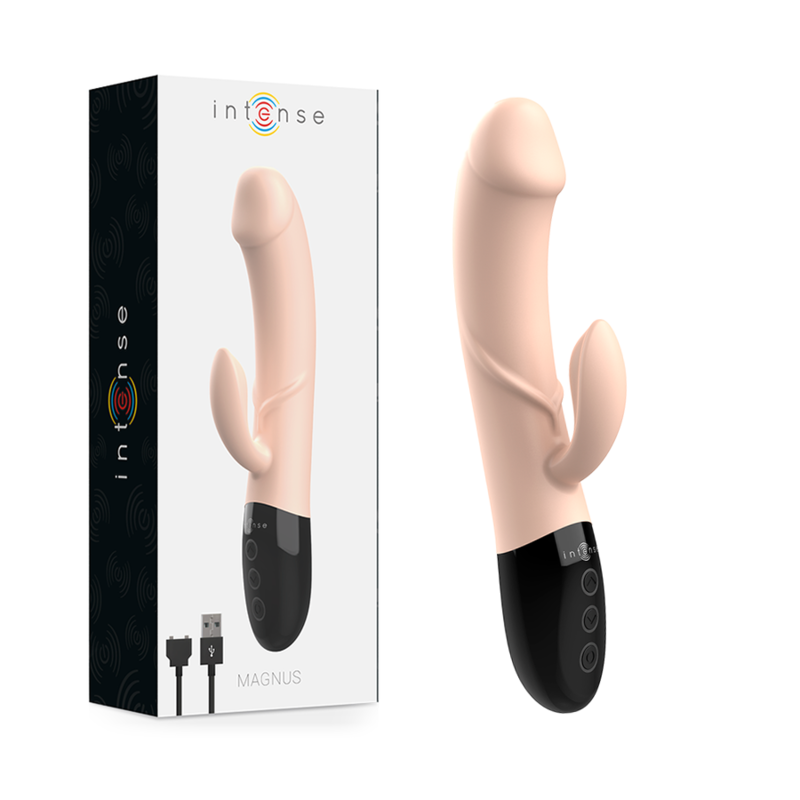 8435565925260 - INTENSE - NATÜRLICHER WIEDERAUFLADBARER VIBRATOR MAGNUS DUAL