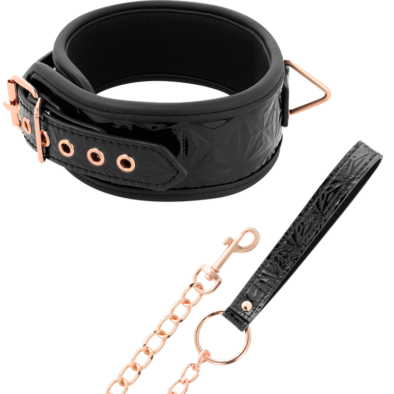 8435565929213 - BEGME - BLACK EDITION PREMIUM VEGANER LEDERHALSBAND