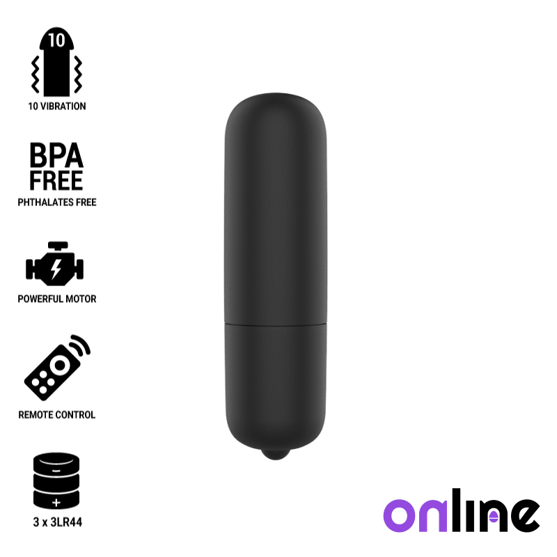 8435565931308 - - SCHWARZE MINI-VIBRATIONSKUGEL