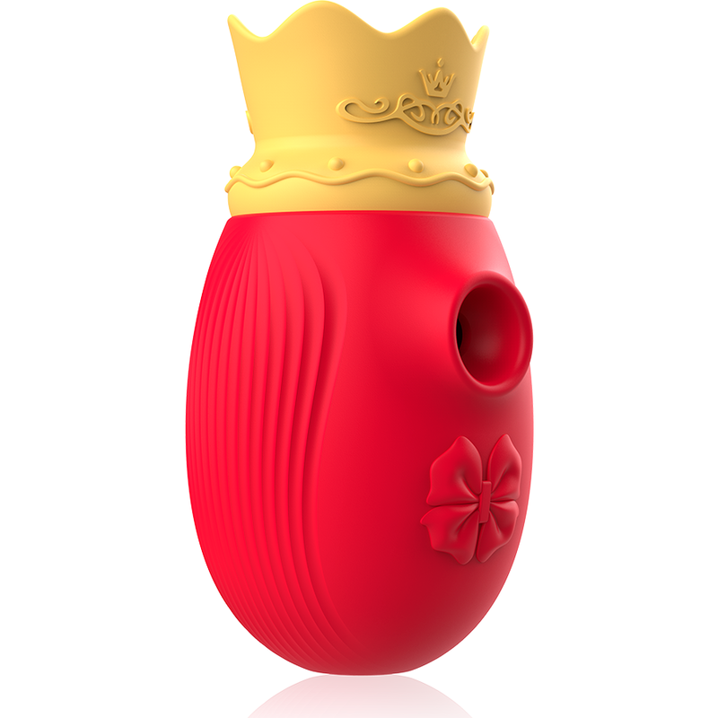 8435565932176 - INTENSE - CLIT STIMULATOR 10 LECK- UND SAUGFREQUENZEN - ROT