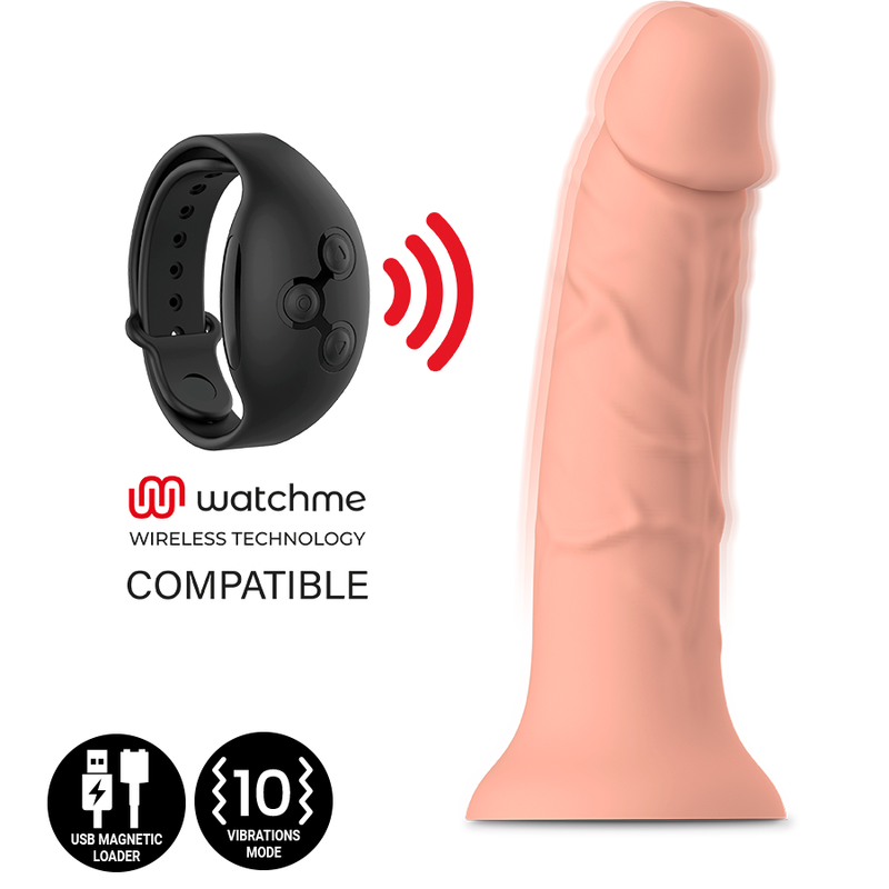 8435565935597 - MYTHOLOGY - ASHER ORIGINAL DILDO M - VIBRATOR KOMPATIBEL MIT WATCHME WIRELESS TECHNOLOGY