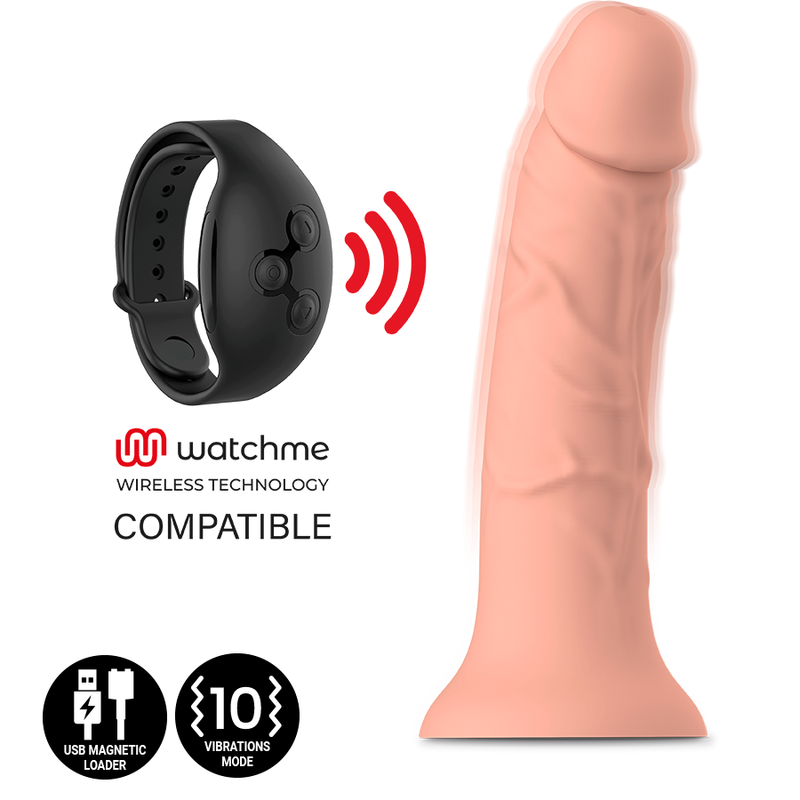 8435565935610 - MYTHOLOGY - ASHER ORIGINAL DILDO S - VIBRATOR KOMPATIBEL MIT WATCHME WIRELESS TECHNOLOGY