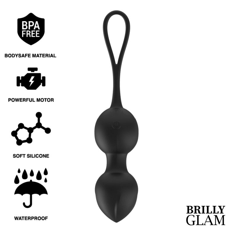 8435565936303 - BRILLY GLAM- VIBRIERENDE KEGELPERLEN FERNBEDIENUNG
