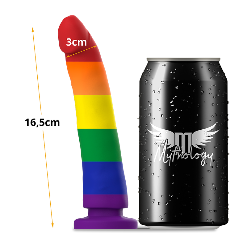 8435565938185 - MYTHOLOGY - DEVON PRIDE DILDO M