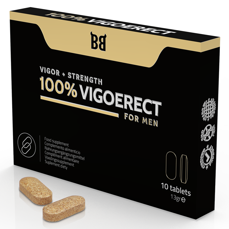 8435566040672 - - 100 % VIGOERECT VIGOR + STÄRKE FÜR MÄNNER 10 TABLETTEN