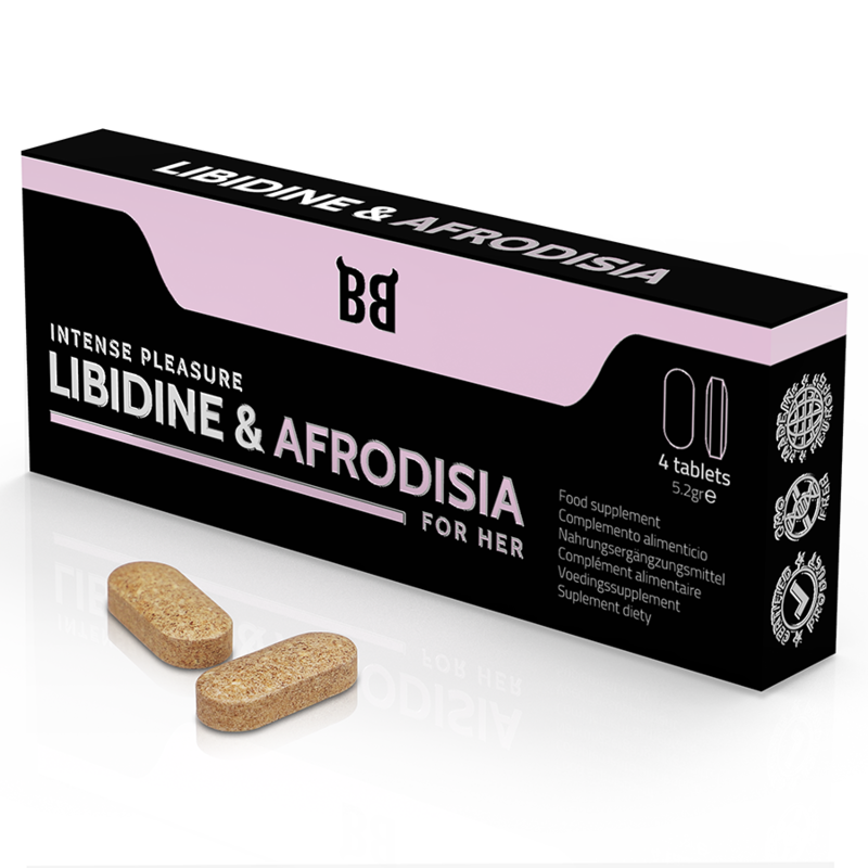 8435566040795 - - LIBIDINE & AFRODISIA INTENSIVES VERGNÜGEN FÜR SIE 4 TABLETTEN