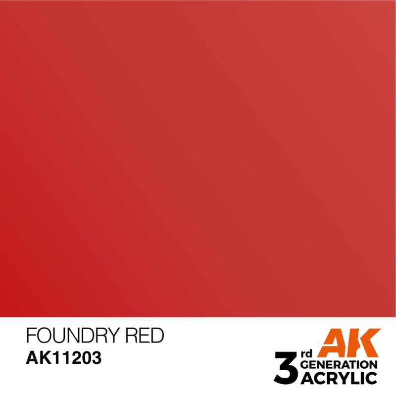 8435568304369 - Foundry Red 17ml