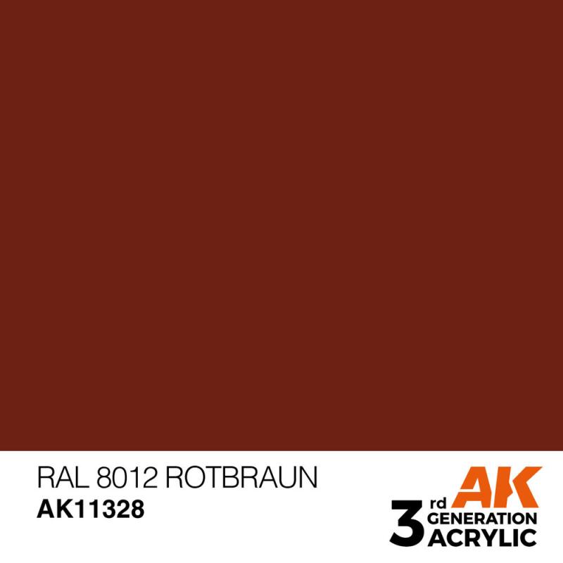 8435568309913 - RAL 8012 Rotbraun