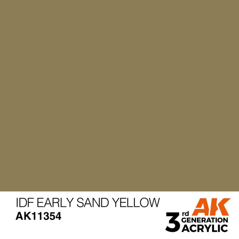 8435568310179 - IDF Early Sand Yellow