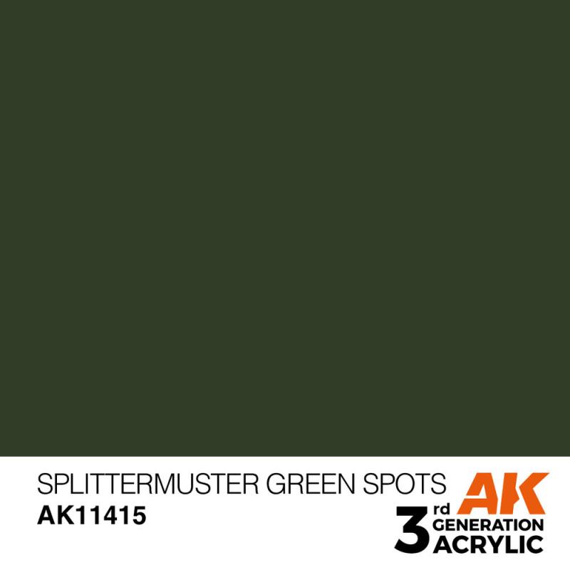 8435568310810 - Splittermuster Green Spots