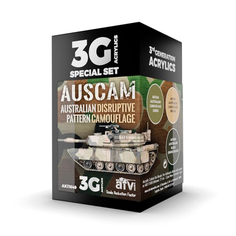 8435568311138 - AUSCAM COLORS SET 3G