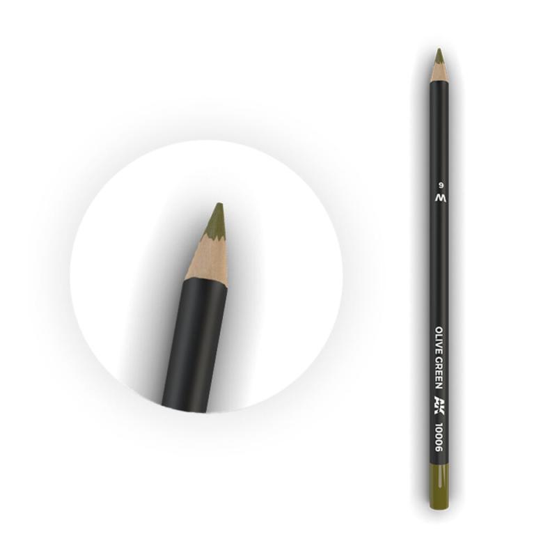 8435568311824 - Watercolor Pencil - Olive Green