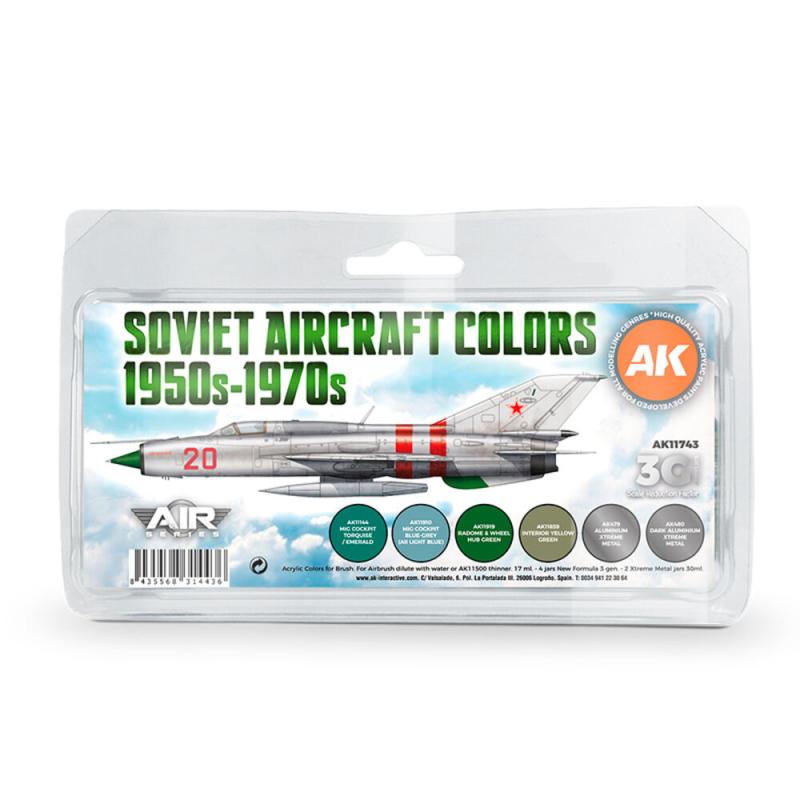 8435568314436 - Soviet Aircraft Colors 1950s-1970s SET 3G