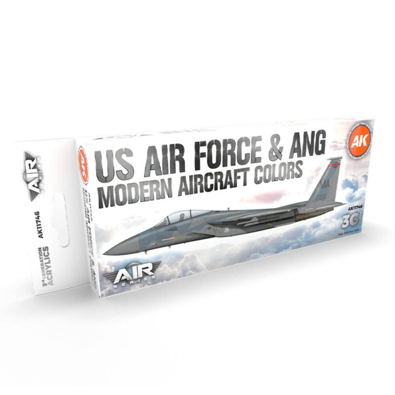 8435568314542 - US Air Force & ANG Modern Aircraft Colors SET 3G