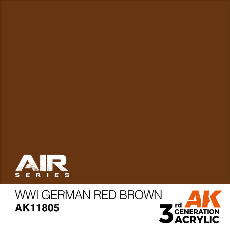 8435568314696 - WWI German Red Brown