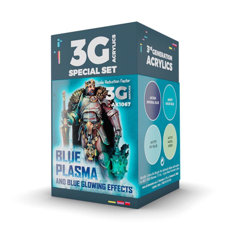 8435568328549 - WARGAME COLOR SET BLUE PLASMA AND GLOWING EFFECTS