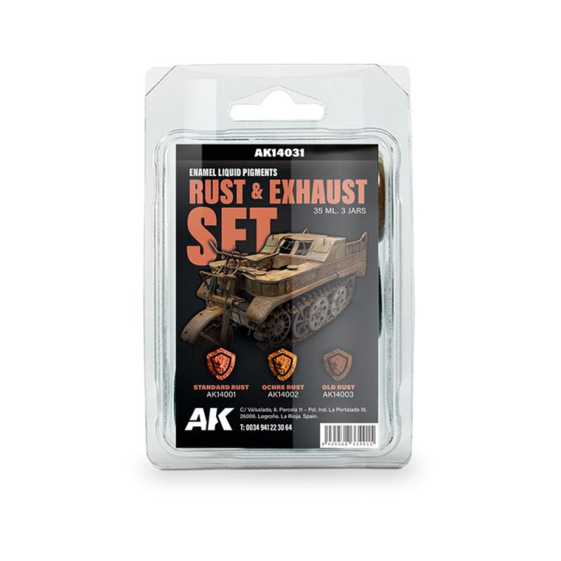 8435568334915 - RUST & EXHAUST SET - Liquid Pigment