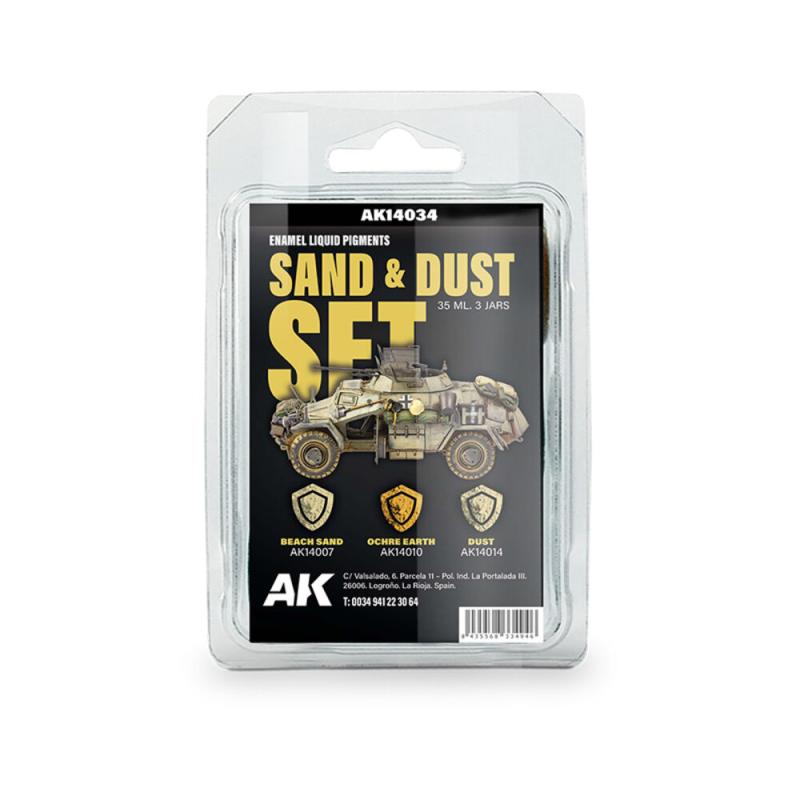 8435568334946 - SAND & DUST SET - Liquid Pigment (3 ref) 8435568334946 - SAND & DUST SET - Liquid Pigment (3 ref)