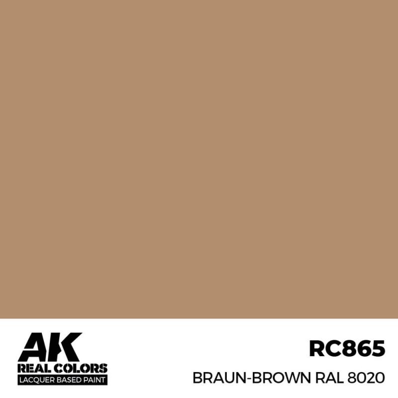 8435568336186 - Braun-Brown RAL 8020 - 17 ml