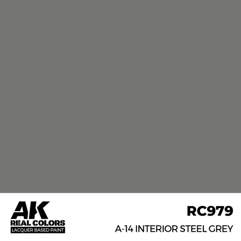 8435568337329 - A-14 Interior Steel Grey - 17 ml