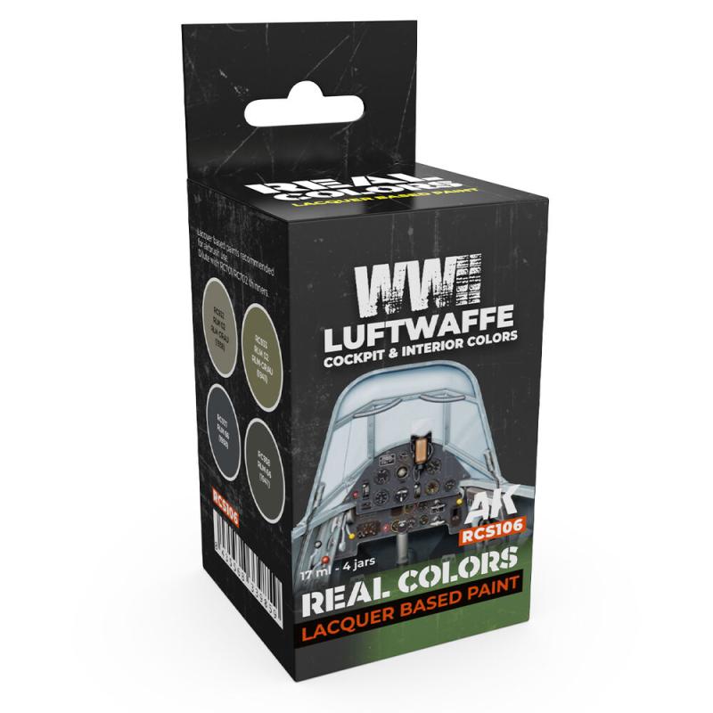 8435568339859 - WWII Luftwaffe Cockpit & Interior Colors SET