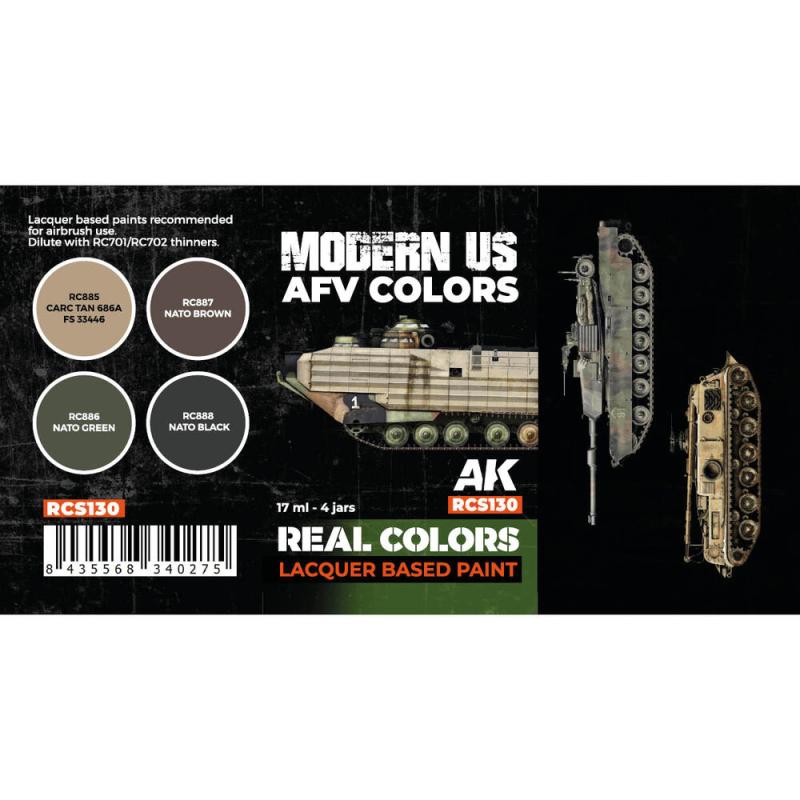 8435568340275 - Modern US AFV Colors SET