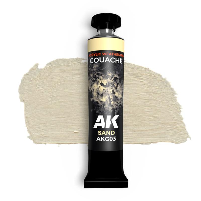 8435568344471 - SAND - AK GOUACHE 20 ml