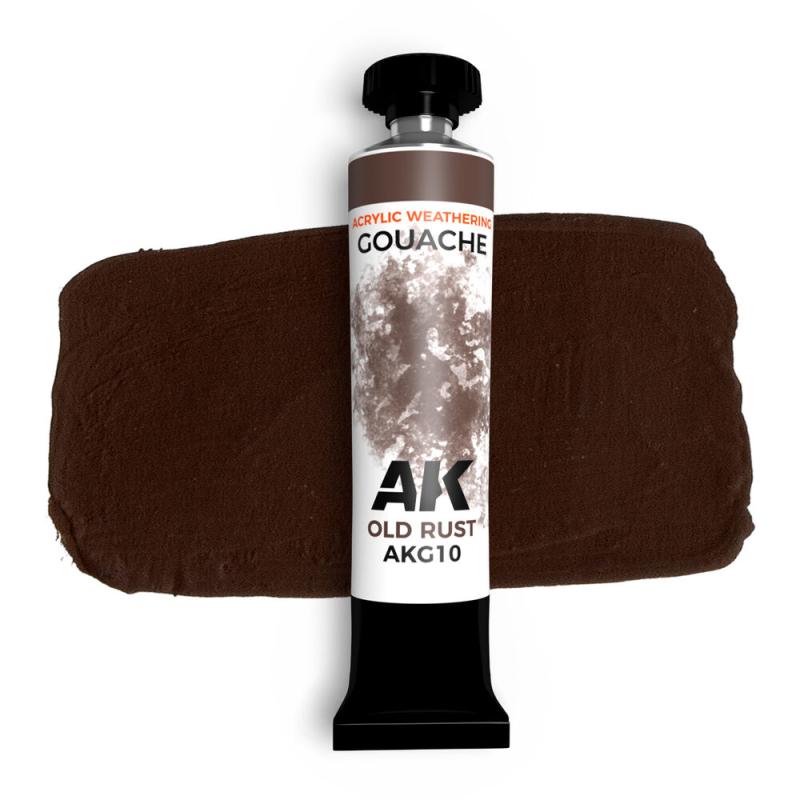 8435568344549 - OLD RUST - AK GOUACHE 20 ml