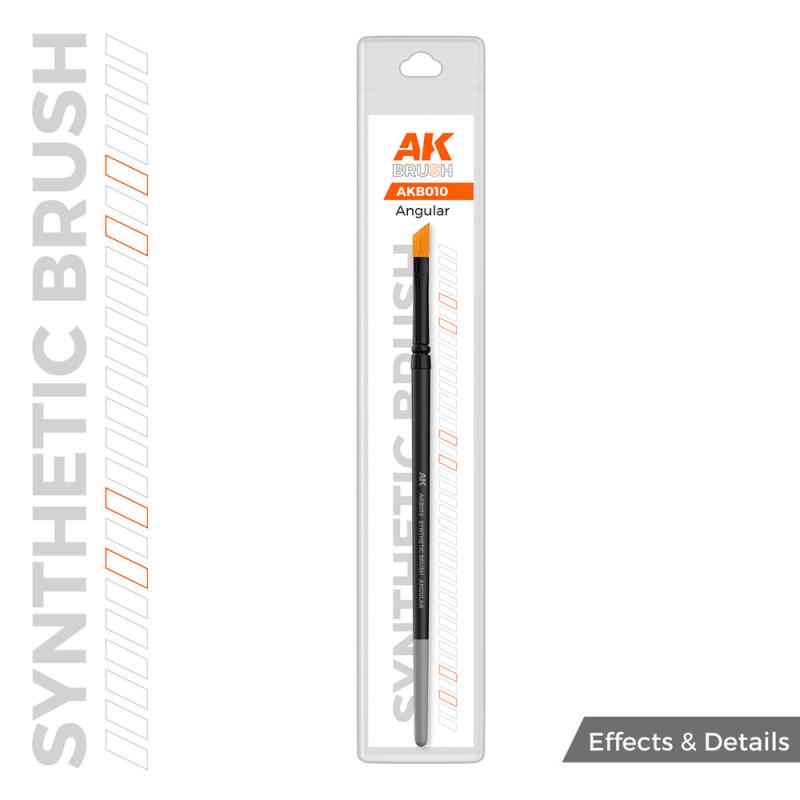 8435568345492 - AK SYNTHETIC BRUSH - ANGULAR