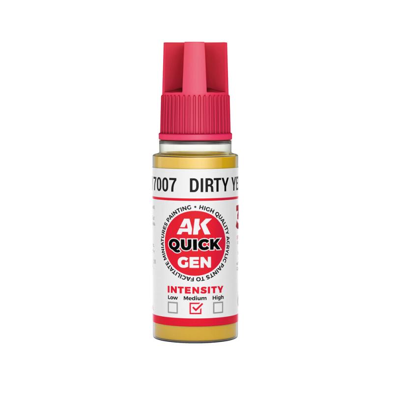 8435568349216 - DIRTY YELLOW 18 ml - QUICK GEN