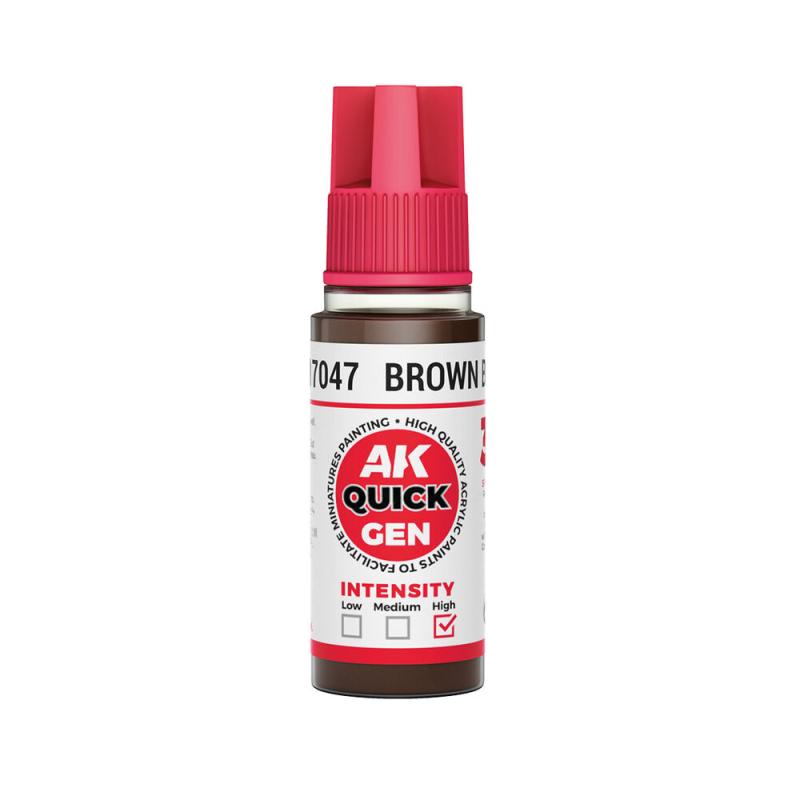 8435568349612 - BROWN BLACK 18 ml - QUICK GEN